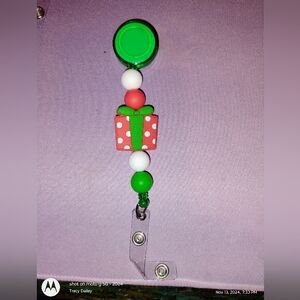 Badge ID Holder Xmas Themed